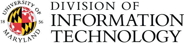 U M D Division of Information Technology Logo
